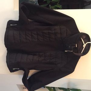 Black size ladies large Bench jacket.